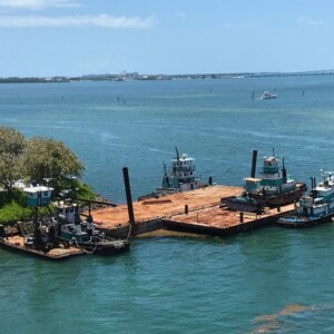 Dredge Support Fleet, brought to Fort Pierce from Miami The Fisher Flotilla